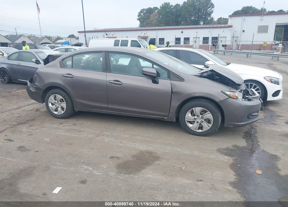 2014 HONDA CIVIC LX VIN: 2HGFB2F54EH515638