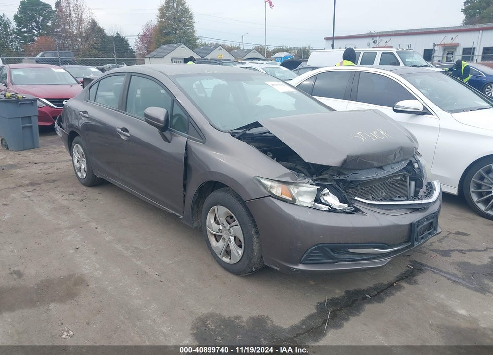 2014 HONDA CIVIC LX VIN: 2HGFB2F54EH515638