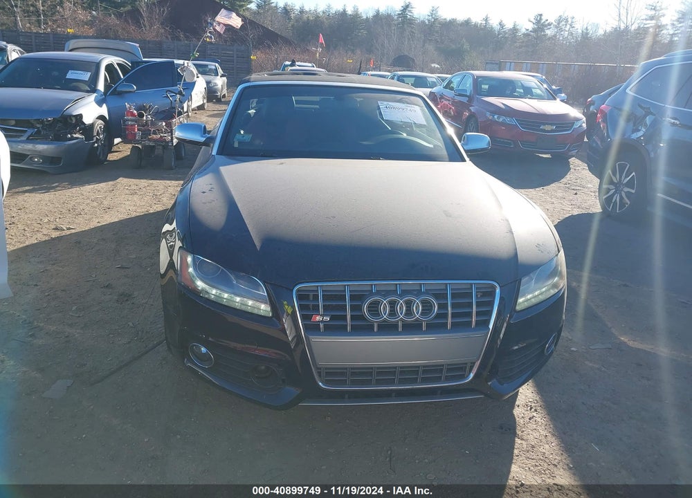 2011 AUDI S5 3.0 PREMIUM PLUS VIN: WAUVGAFH0BN019297