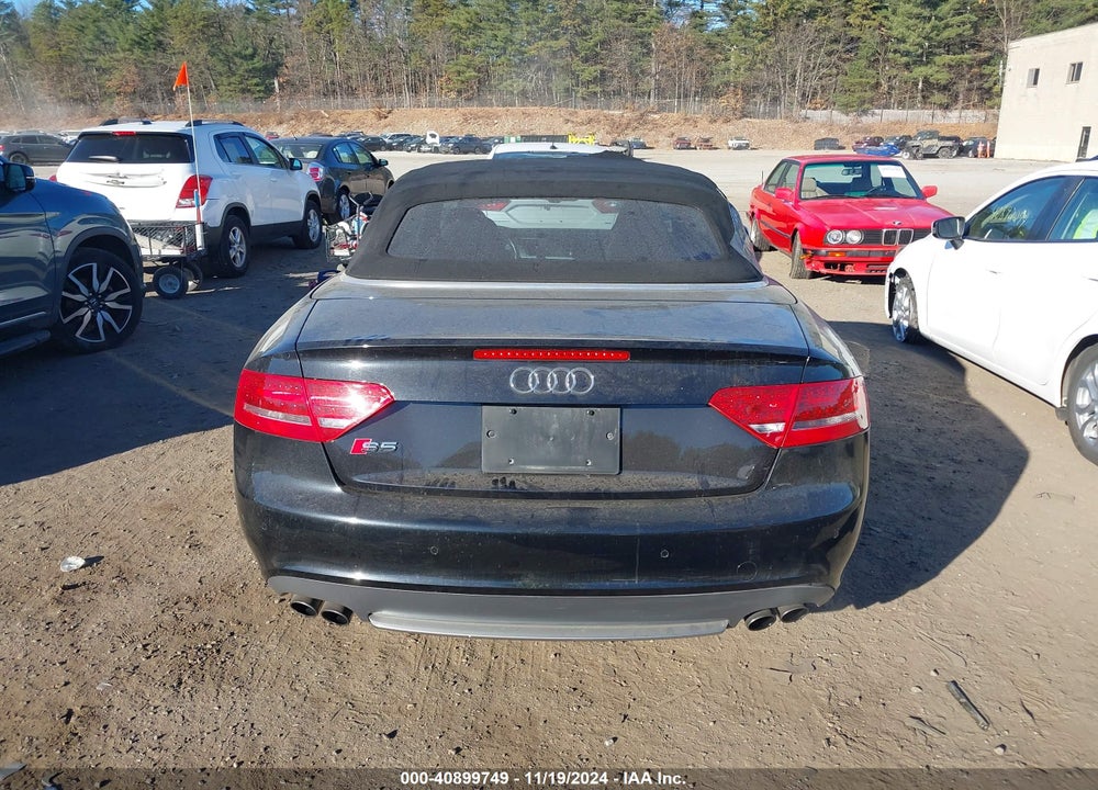 2011 AUDI S5 3.0 PREMIUM PLUS VIN: WAUVGAFH0BN019297