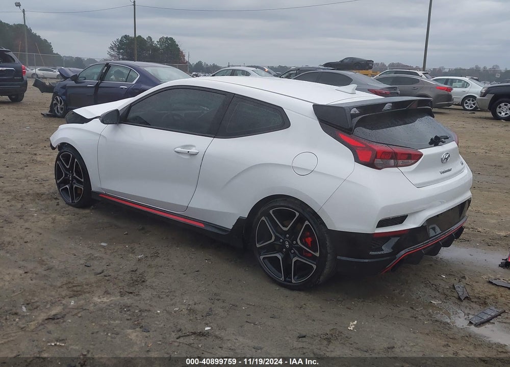 2022 HYUNDAI VELOSTER N VIN: KMHT36AH4NU015401