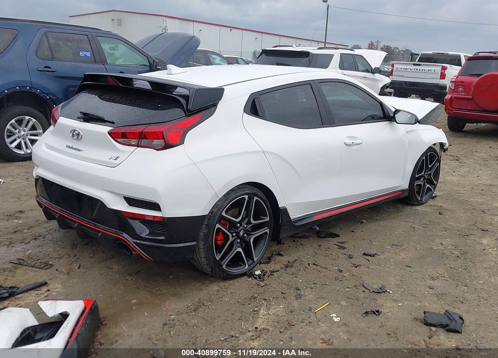 2022 HYUNDAI VELOSTER N VIN: KMHT36AH4NU015401
