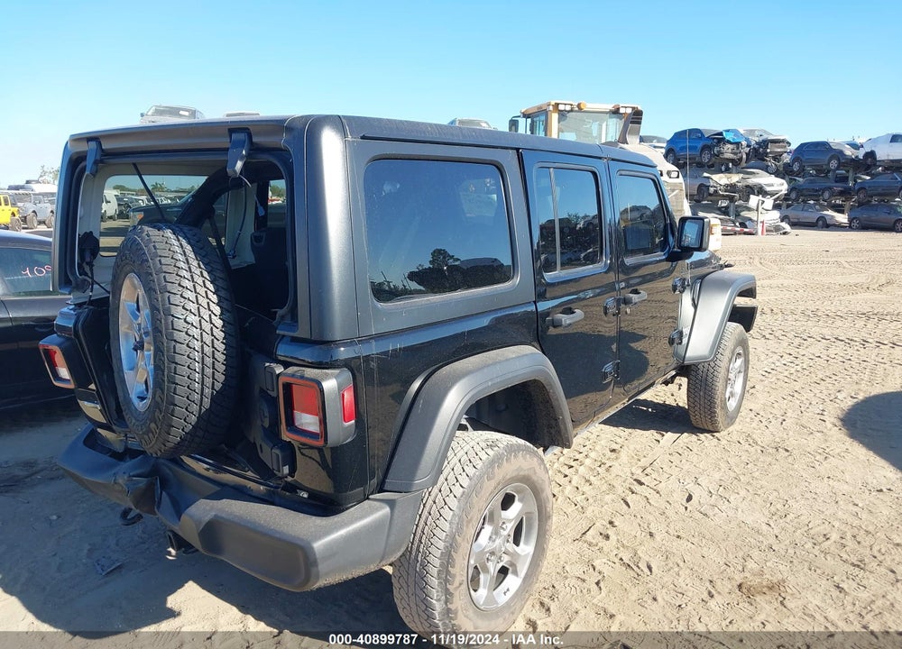 2021 ANGLER JEEP WR UNLIMITED SPORT S 4X4 VIN: 1C4HJXDMXMW538780