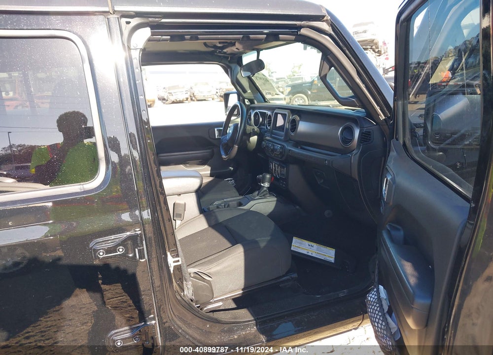 2021 ANGLER JEEP WR UNLIMITED SPORT S 4X4 VIN: 1C4HJXDMXMW538780