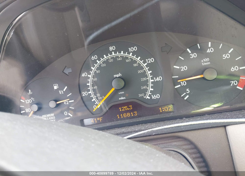 1997 MERCEDES-BENZ E 320 VIN: WDBJF55F1VA389650