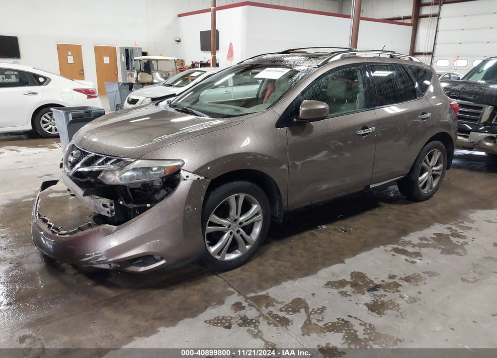 2011 NISSAN MURANO LE VIN: JN8AZ1MW0BW179823