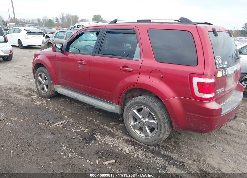 2009 FORD ESCAPE LIMITED VIN: 1FMCU04G69KA22087