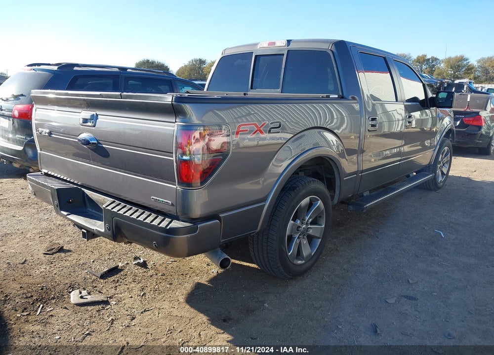 2013 FORD F-150 FX2 VIN: 1FTFW1CF4DKE65499