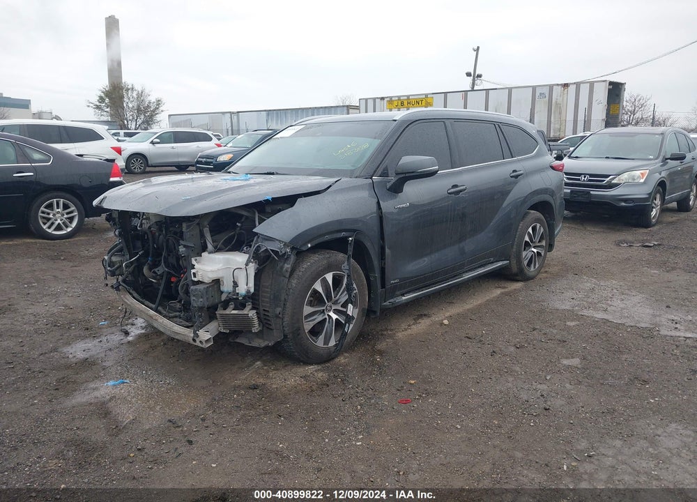 2021 TOYOTA HIGHLANDER HYBRID XLE VIN: 5TDGBRCHXMS518358