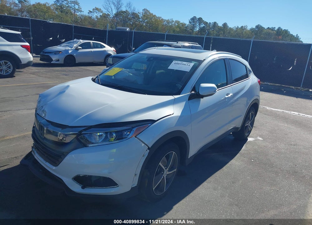 2021 HONDA HR-V 2WD EX-L VIN: 3CZRU5H78MM701926