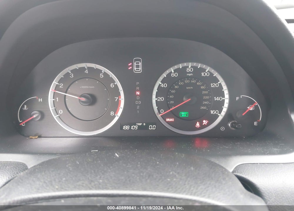 2009 HONDA ACCORD 2.4 LX-P VIN: 1HGCP26419A041759