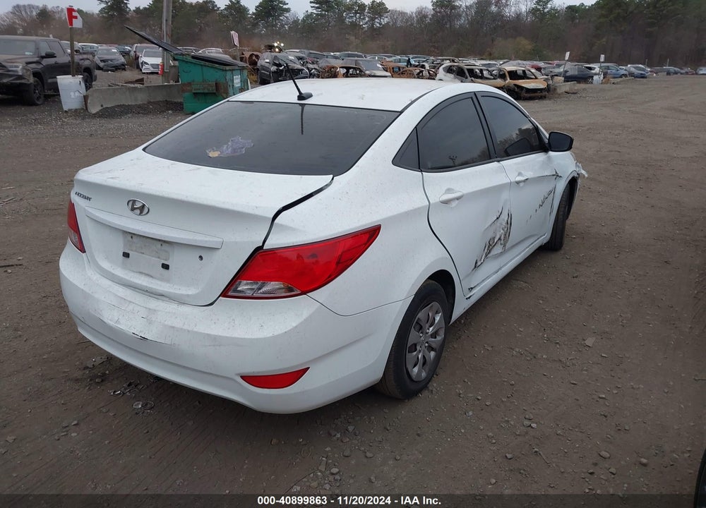 2015 HYUNDAI ACCENT GLS VIN: KMHCT4AE3FU891274