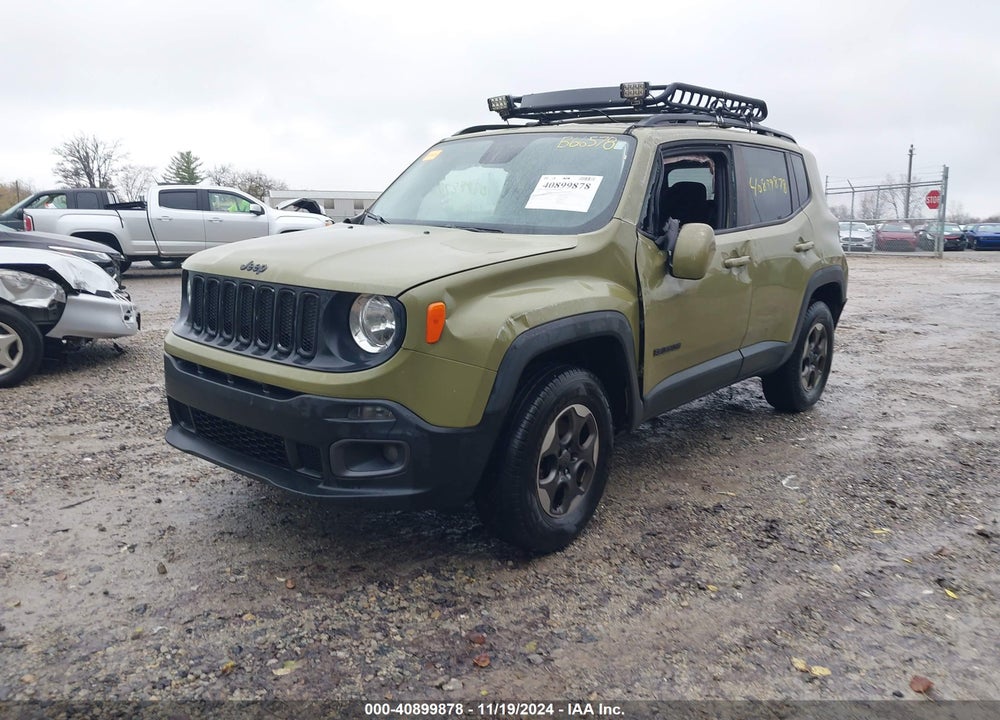 2015 JEEP RENEGADE LATITUDE VIN: ZACCJBBH0FPB66578