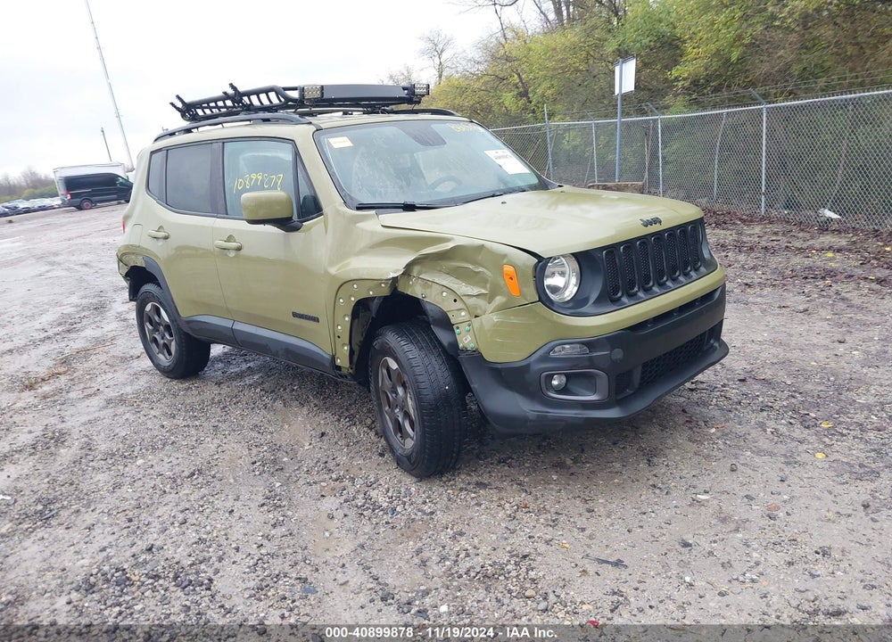 2015 JEEP RENEGADE LATITUDE VIN: ZACCJBBH0FPB66578