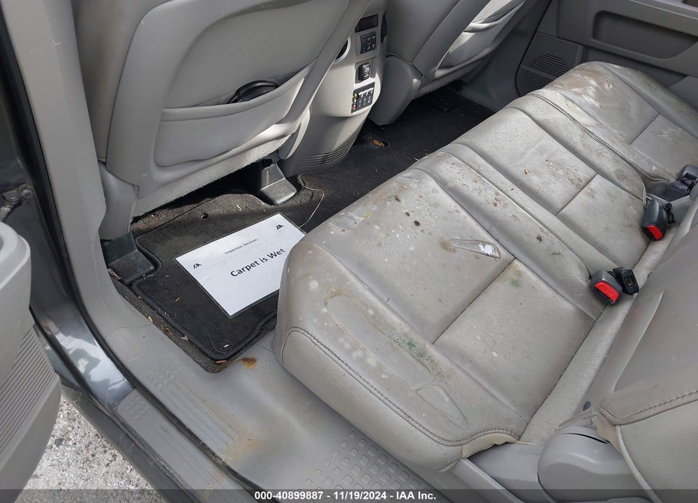 2012 HONDA PILOT TOURING VIN: 5FNYF4H9XCB040622