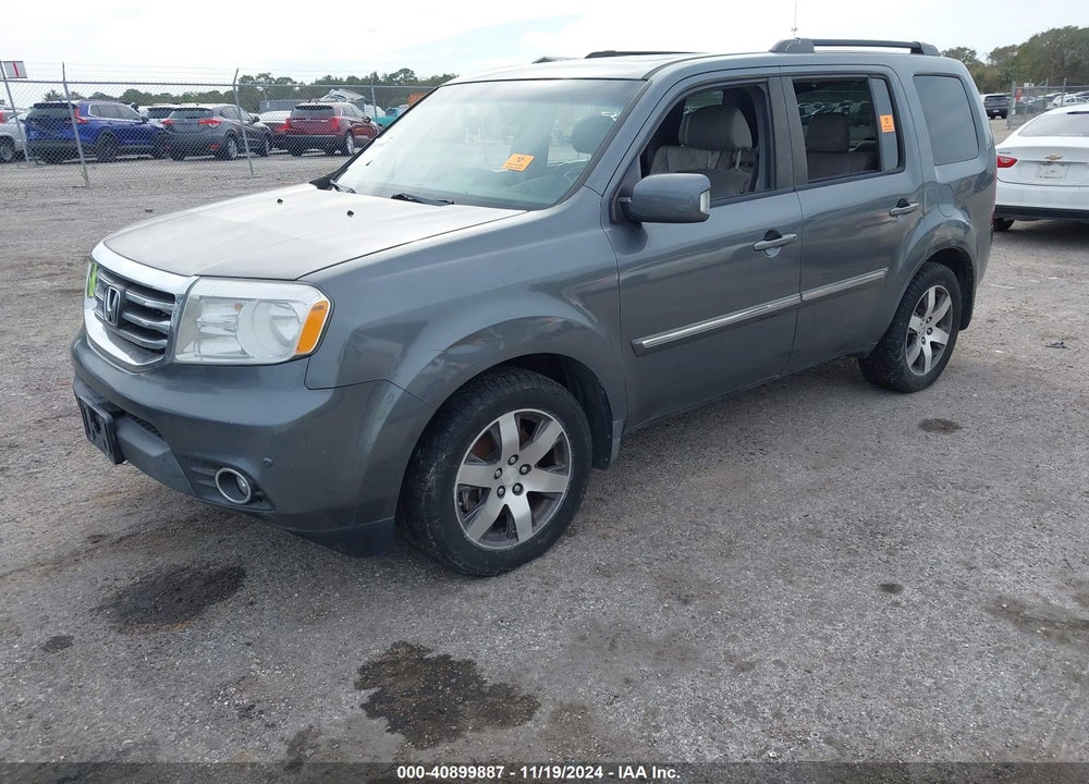 2012 HONDA PILOT TOURING VIN: 5FNYF4H9XCB040622