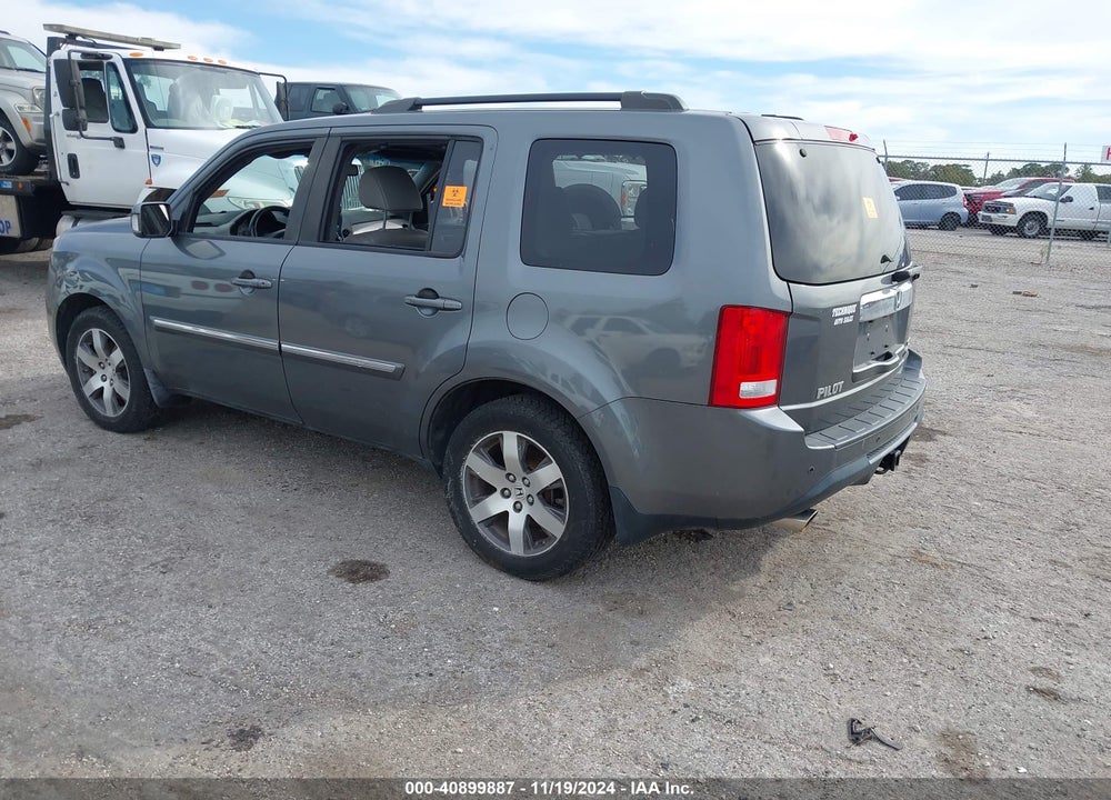 2012 HONDA PILOT TOURING VIN: 5FNYF4H9XCB040622