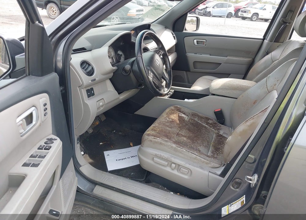 2012 HONDA PILOT TOURING VIN: 5FNYF4H9XCB040622