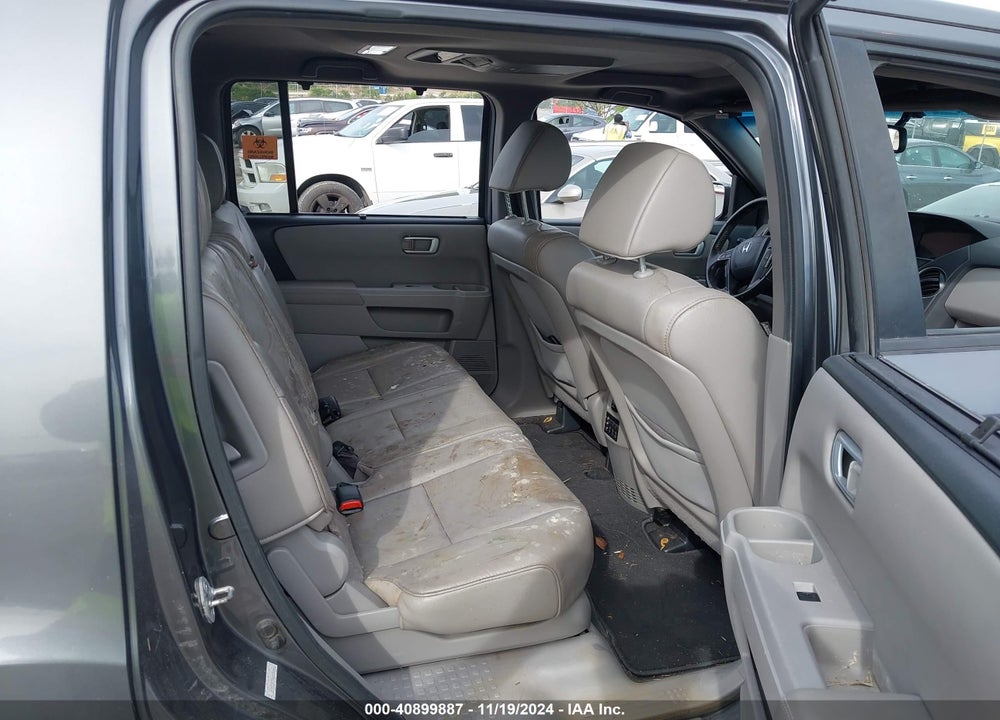 2012 HONDA PILOT TOURING VIN: 5FNYF4H9XCB040622