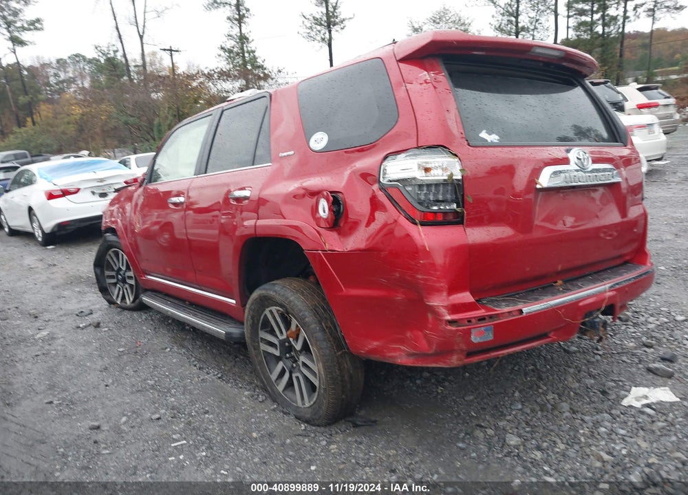 2019 TOYOTA 4RUNNER LIMITED VIN: JTEBU5JRXK5653668