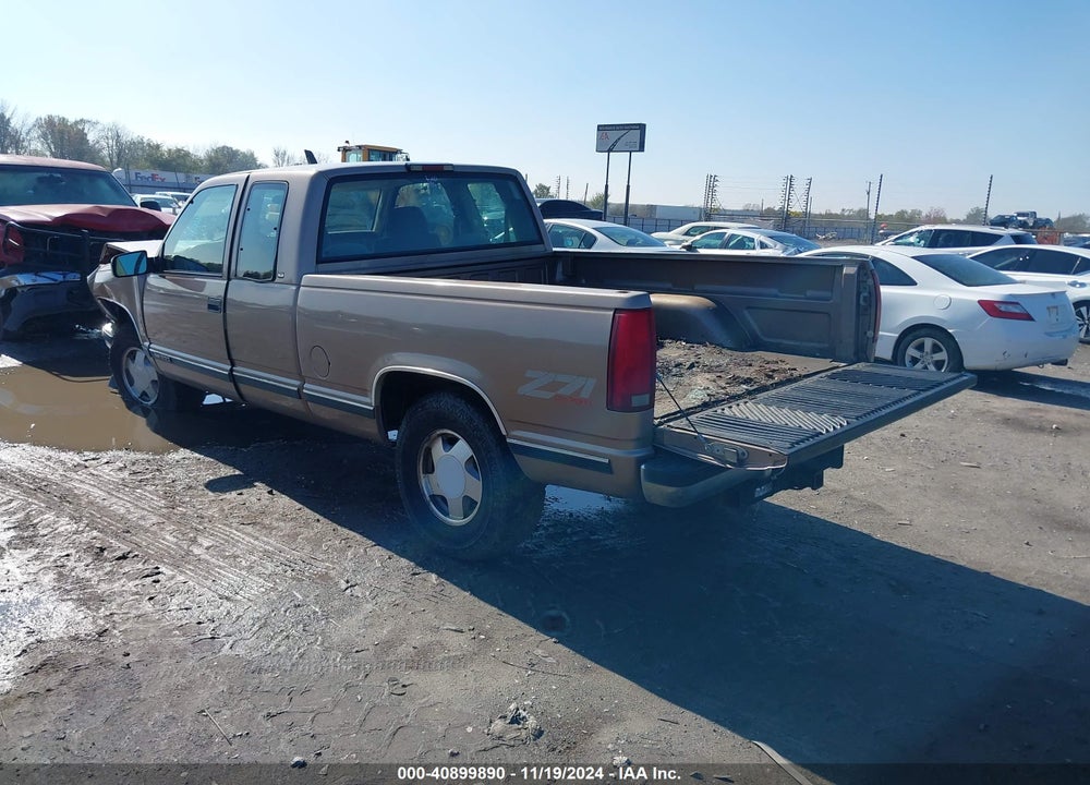 1997 GMC SIERRA 1500 SL WIDESIDE VIN: 2GTEK19R3V1559528
