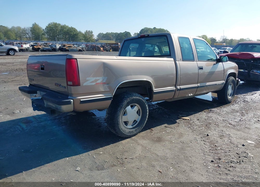 1997 GMC SIERRA 1500 SL WIDESIDE VIN: 2GTEK19R3V1559528