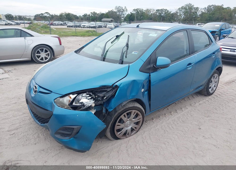 2012 MAZDA 2 SPORT VIN: JM1DE1KY4C0150600