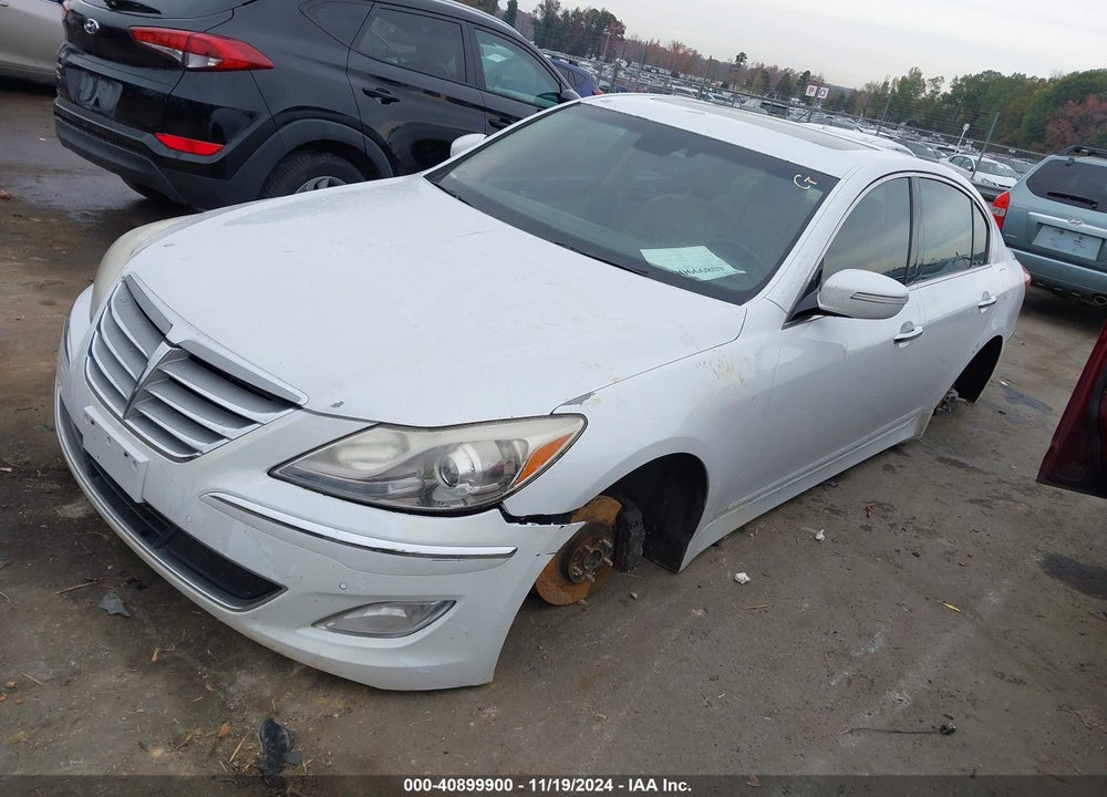 2012 HYUNDAI GENESIS 3.8 VIN: KMHGC4DD6CU168454