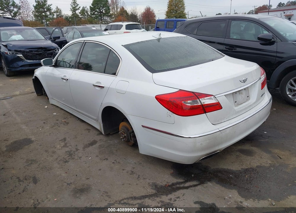 2012 HYUNDAI GENESIS 3.8 VIN: KMHGC4DD6CU168454
