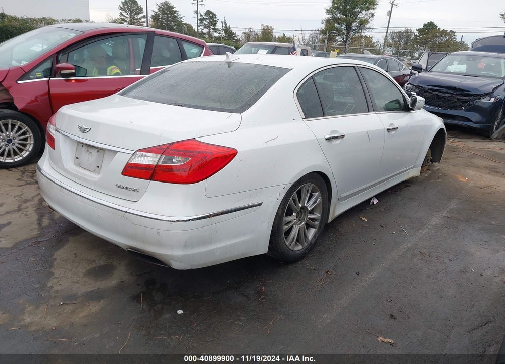 2012 HYUNDAI GENESIS 3.8 VIN: KMHGC4DD6CU168454