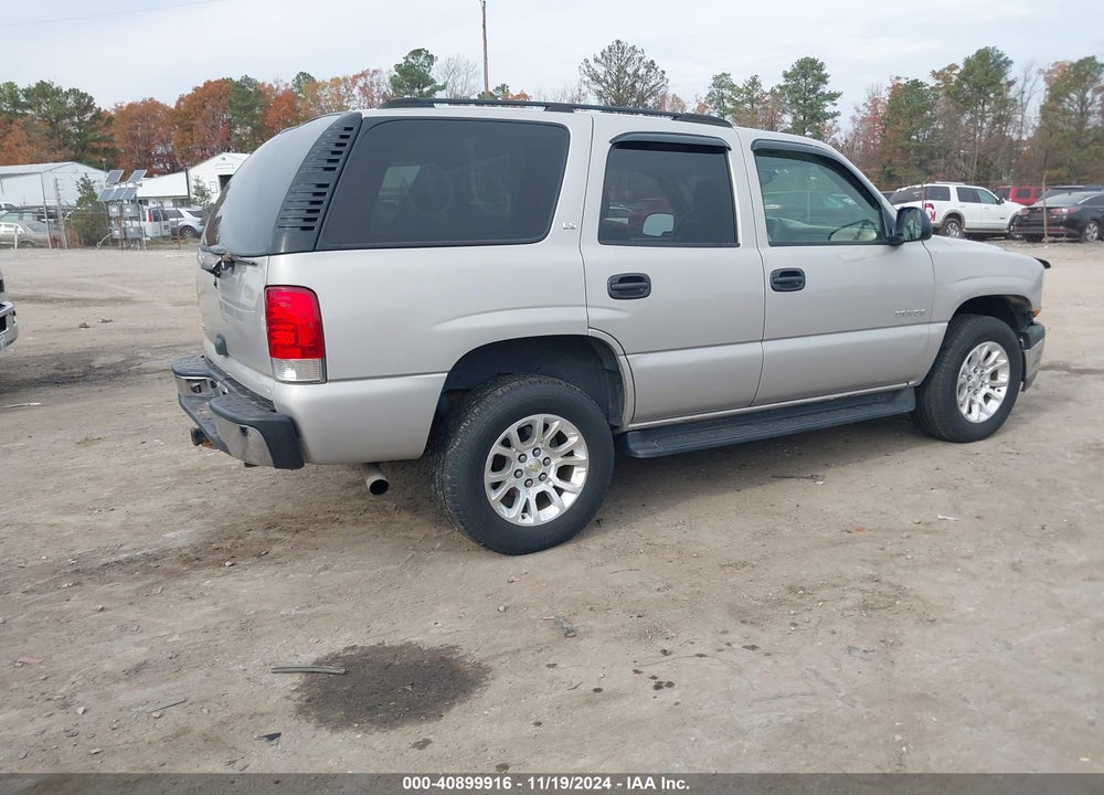 2005 CHEVROLET TAHOE LS VIN: 1GNEK13Z75J205467