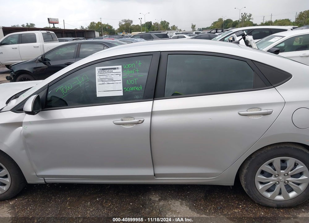 2022 HYUNDAI ACCENT SE VIN: 3KPC24A66NE187129