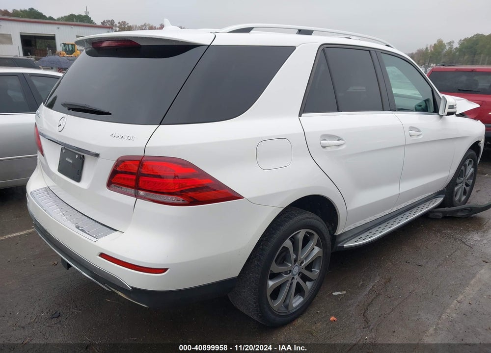 2016 MERCEDES-BENZ GLE 350 4MATIC VIN: 4JGDA5HB1GA644480