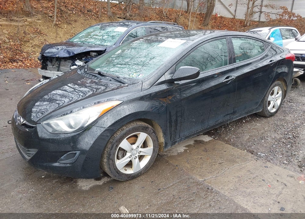 2013 HYUNDAI ELANTRA GLS VIN: 5NPDH4AE4DH410661