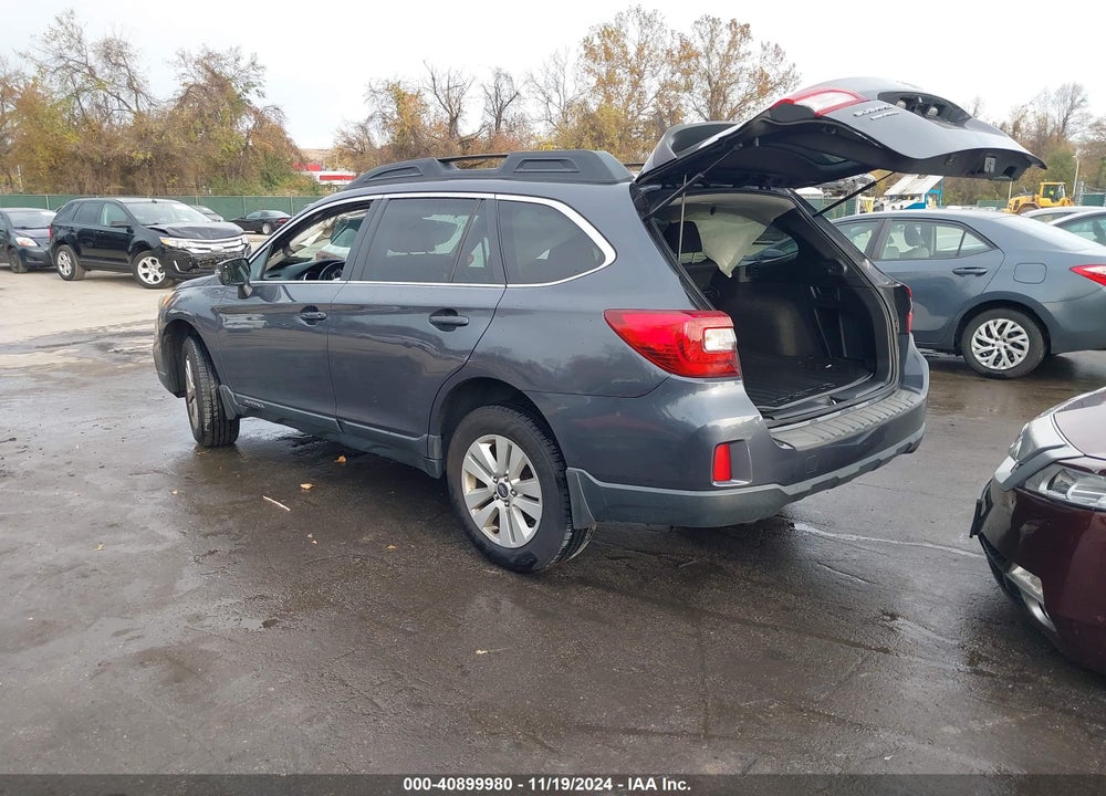 2016 SUBARU OUTBACK 2.5I PREMIUM VIN: 4S4BSAFC3G3311551