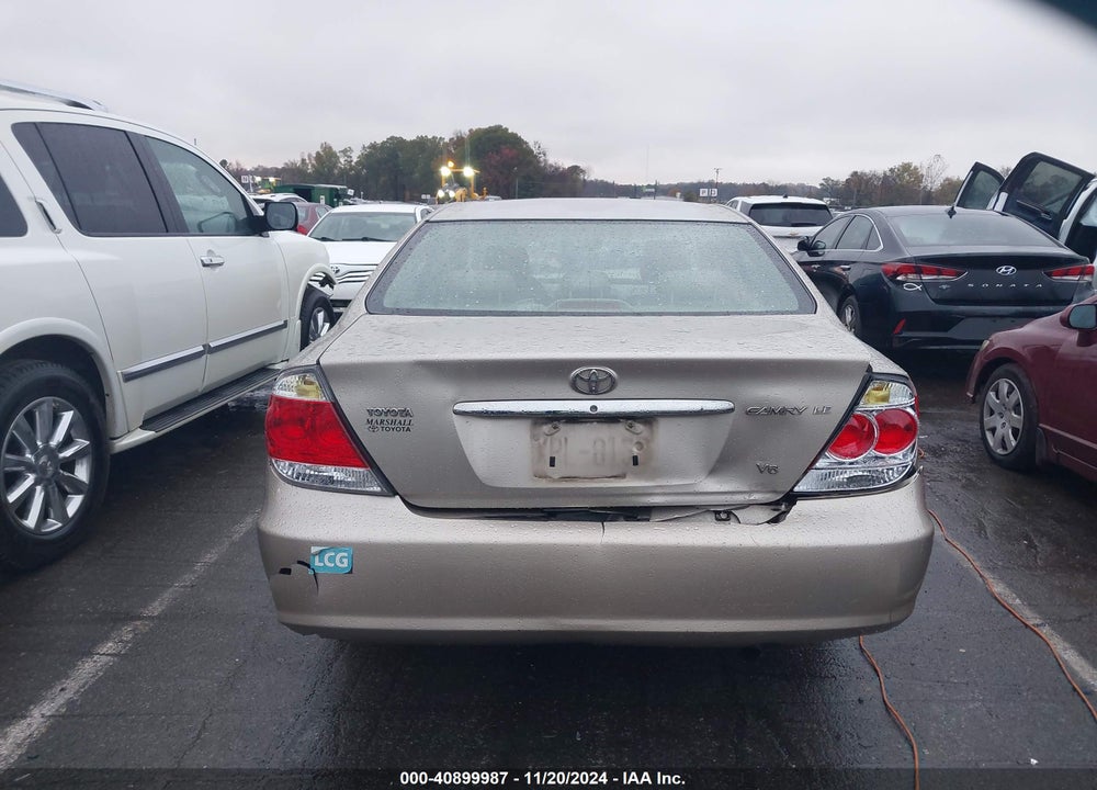 2006 TOYOTA CAMRY LE V6 VIN: 4T1BF30K46U626089