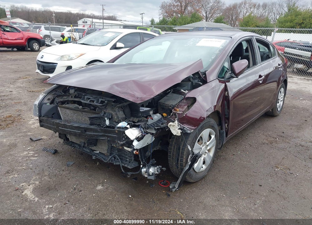 2017 KIA FORTE LX VIN: 3KPFK4A71HE140570