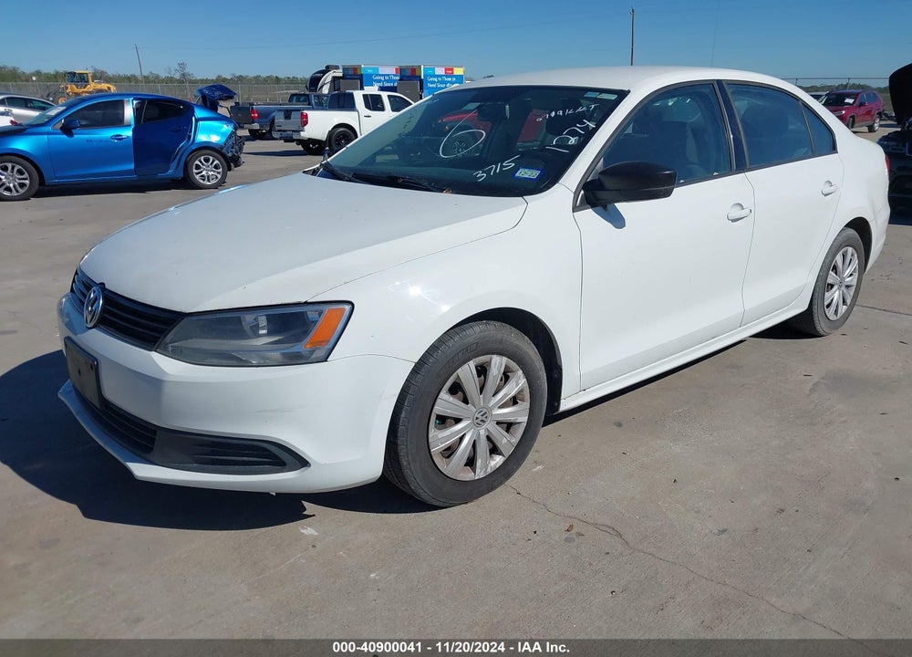 2014 VOLKSWAGEN JETTA 2.0L S VIN: 3VW2K7AJXEM333715