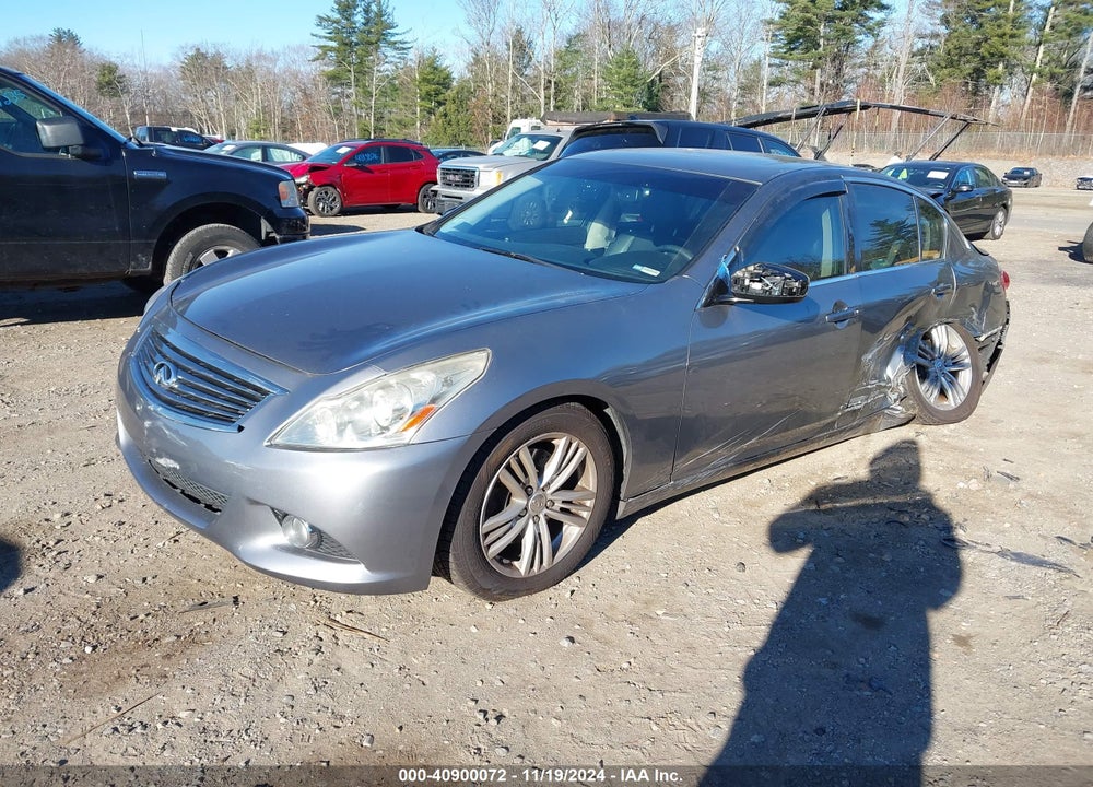 2013 INFINITI G37X VIN: JN1CV6AR6DM765830