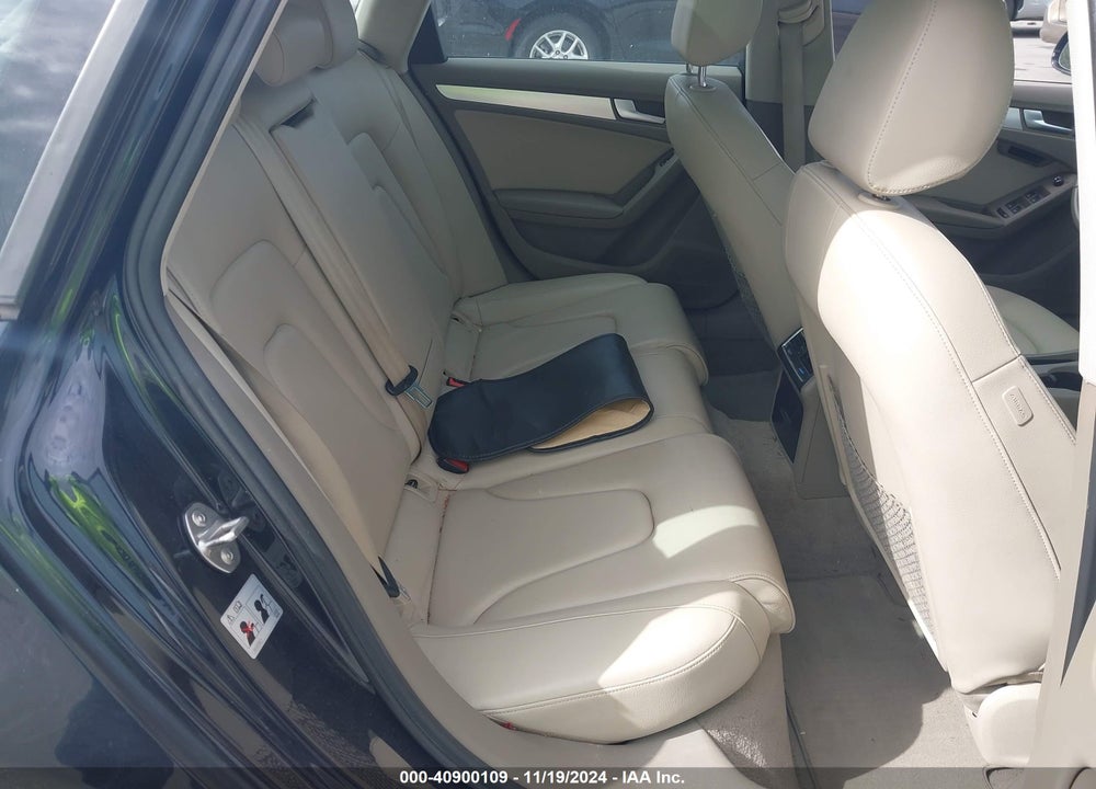 2012 AUDI A4 2.0T PREMIUM VIN: WAUWFAFL1CA016509
