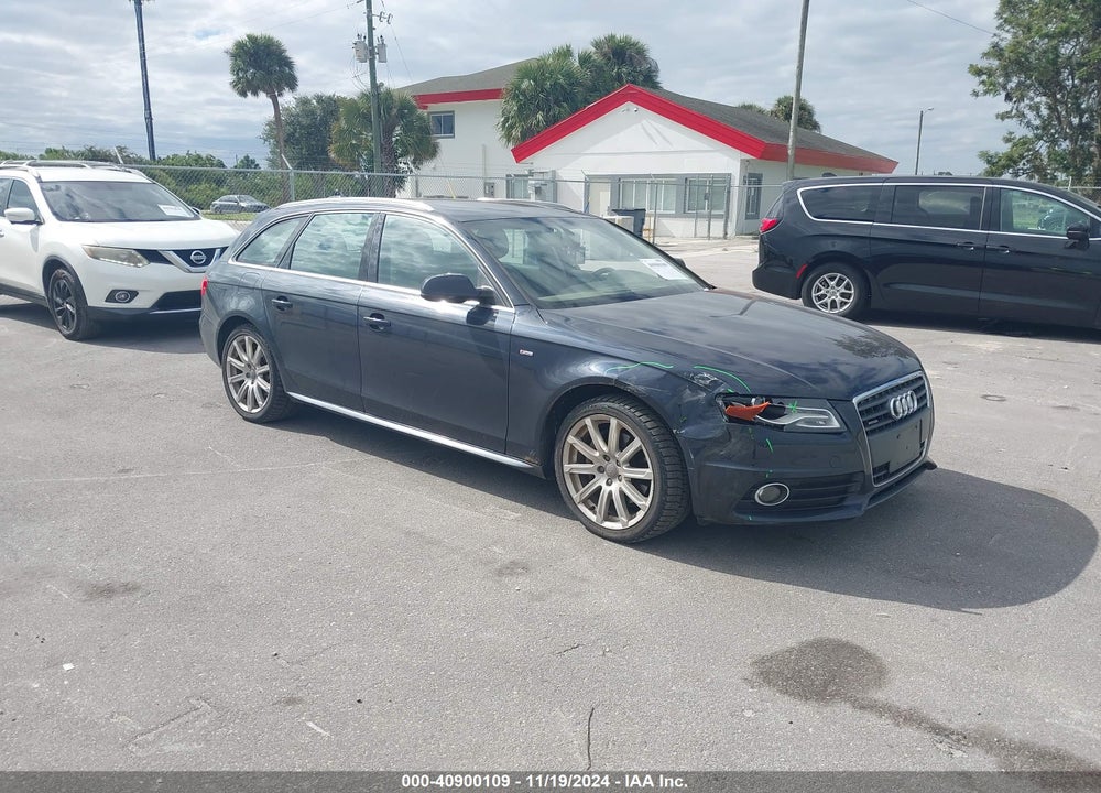 2012 AUDI A4 2.0T PREMIUM VIN: WAUWFAFL1CA016509