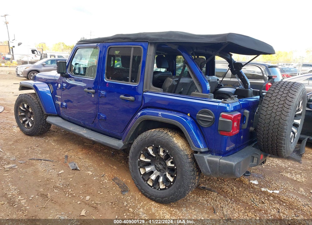 2018 JEEP WRANGLER UNLIMITED SAHARA 4X4 VIN: 1C4HJXEG3JW253245