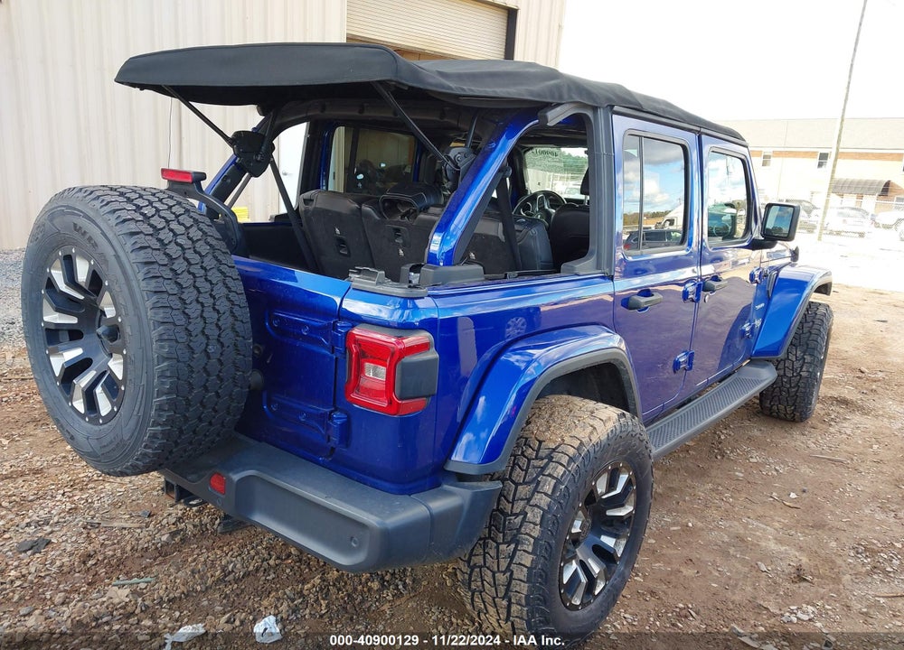 2018 JEEP WRANGLER UNLIMITED SAHARA 4X4 VIN: 1C4HJXEG3JW253245
