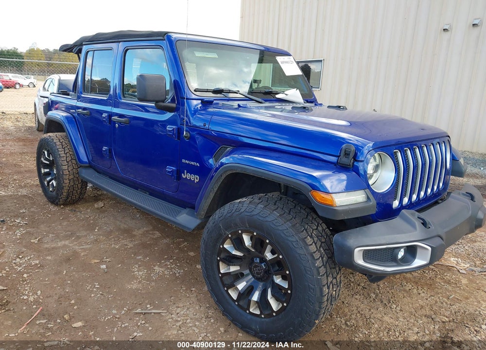 2018 JEEP WRANGLER UNLIMITED SAHARA 4X4 VIN: 1C4HJXEG3JW253245