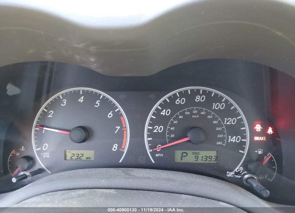 2010 TOYOTA COROLLA LE VIN: 2T1BU4EE9AC402499