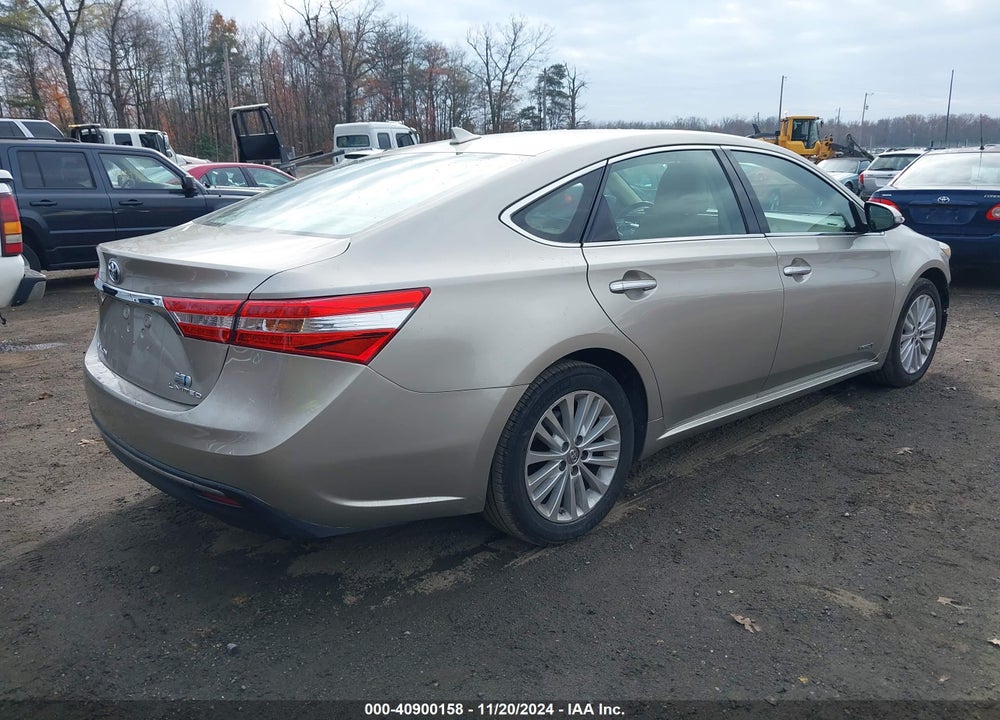 2014 TOYOTA AVALON HYBRID LIMITED VIN: 4T1BD1EB3EU031638