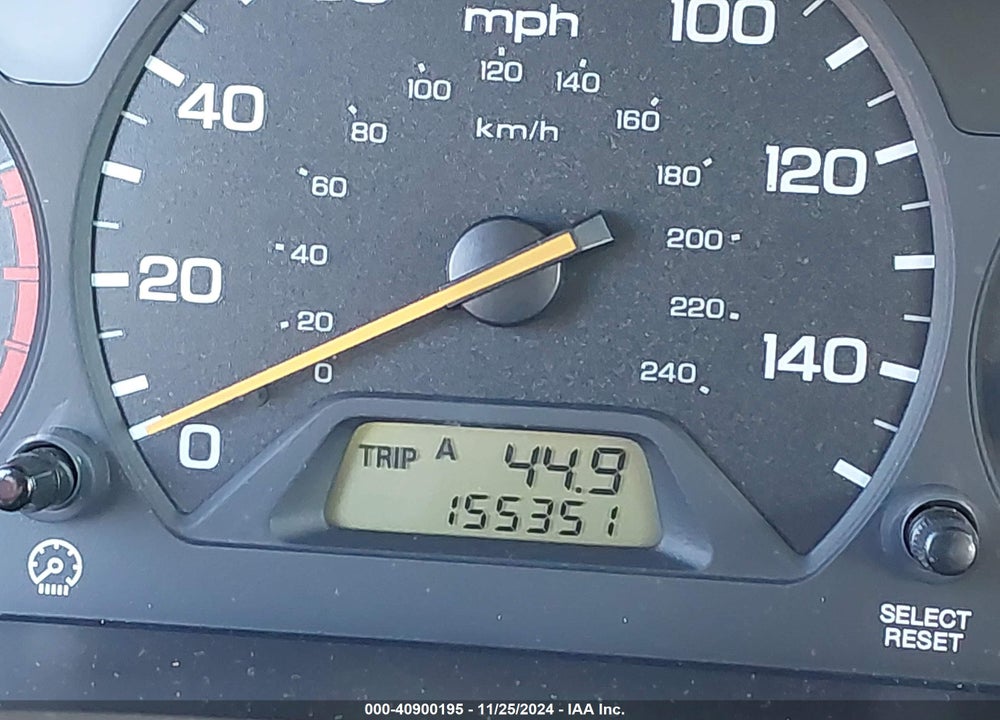 1999 HONDA ACCORD EX V6 VIN: 1HGCG1655XA015049