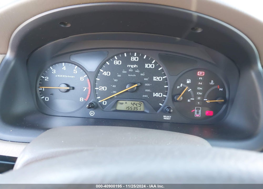 1999 HONDA ACCORD EX V6 VIN: 1HGCG1655XA015049