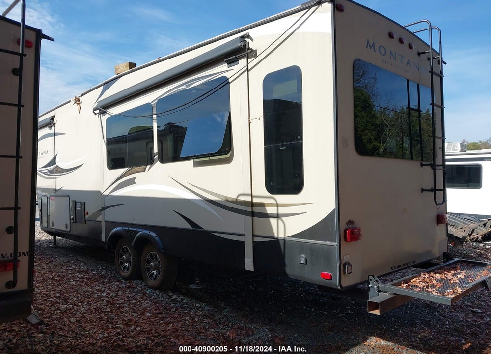 2017 KEYSTONE TRAVEL TRAILER VIN: 4YDF30527HA740854