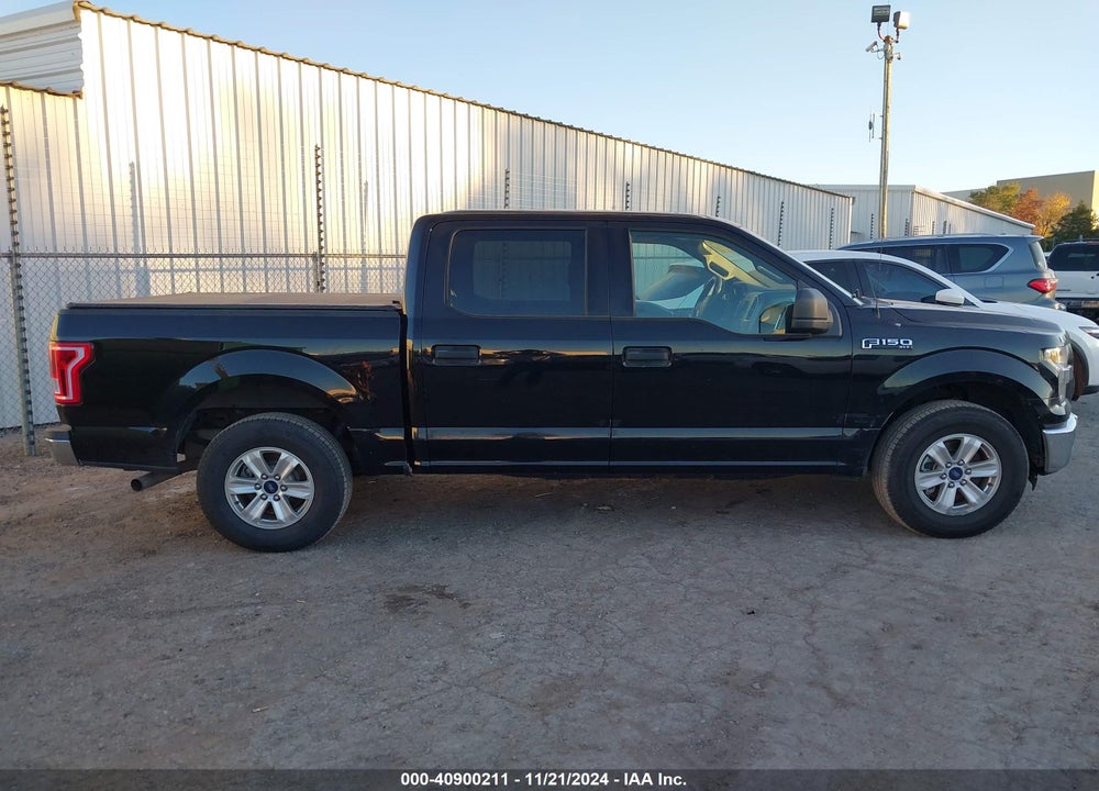 2016 FORD F-150 XLT VIN: 1FTEW1CF1GFC39607